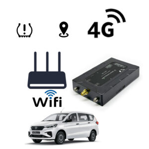 4G LTE Wi-Fi Router + GPS tracking solution for Vehicles, wifi gps router